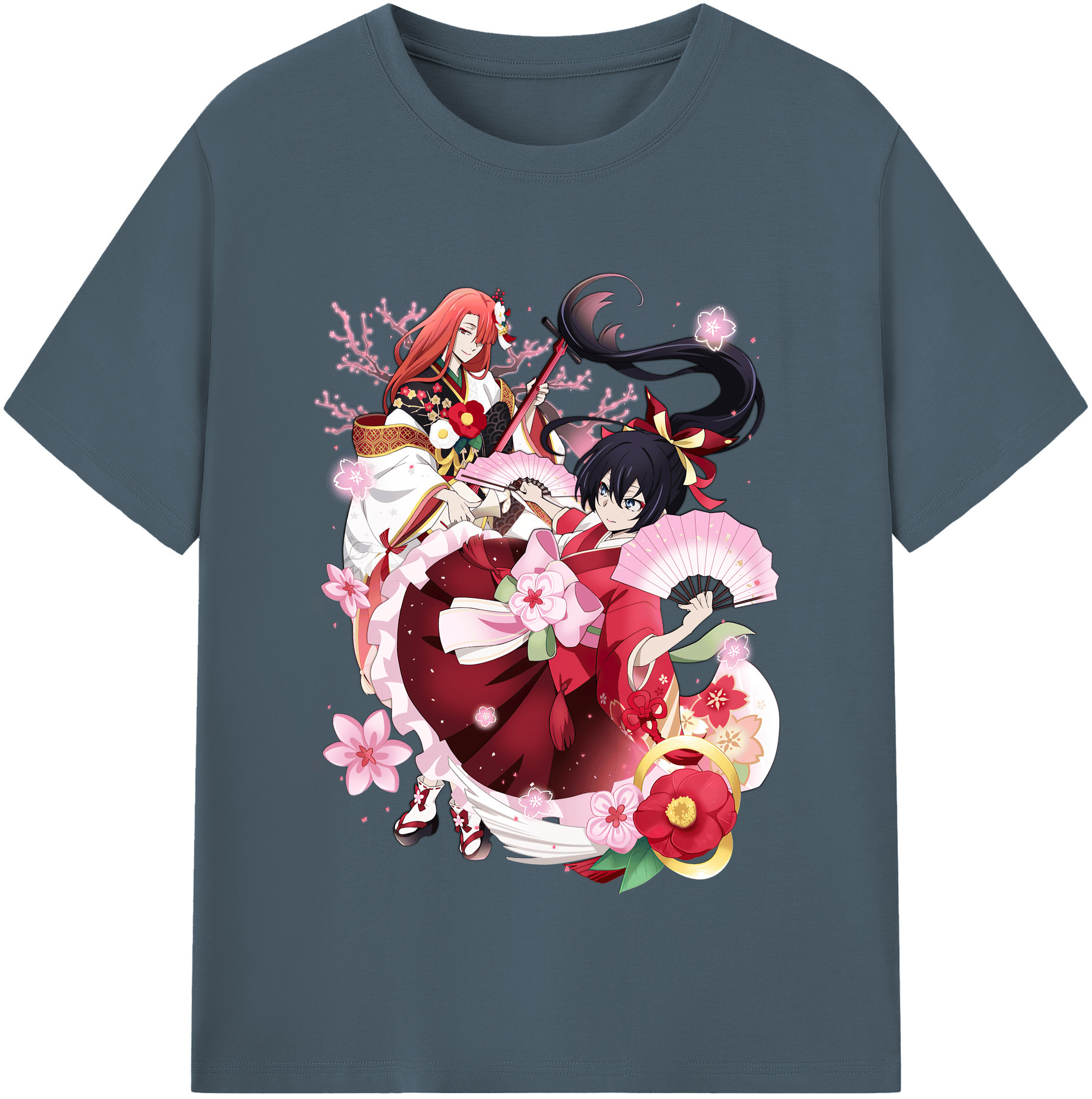 （画像用） 文豪ストレイドッグス Bungo Stray Dogs 綿100％半袖Tシャツ（フロントプリント）